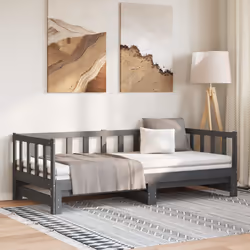 VidaXL 814666 canapé lit sofa Gris