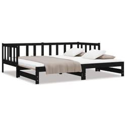 VidaXL 814668 canapé lit sofa Noir