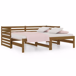 VidaXL 814672, lit sofa, Marron, Bois de pin, 1935 mm, 960 mm, 685 mm