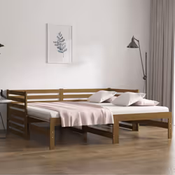 VidaXL 814672 canapé lit sofa Marron