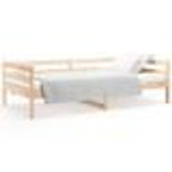 vidaXL Lit de jour sans matelas 80x200 cm bois de pin massif - 80 x 200 cm