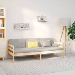 Lit De Jour Sans Matelas 80x200 Cm Bois De Pin Massif Vidaxl