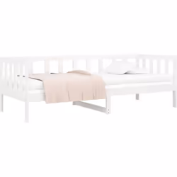 Ce lit de jour polyvalent en bois peut être utilisé comme un lit dans la chambre à coucher et est également idéal comme un ca ...