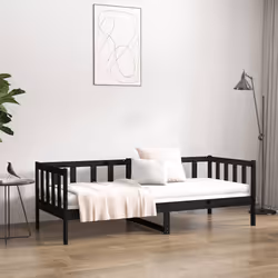 VidaXL 814688 canapé lit sofa Noir