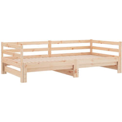 Vidaxl - Lit coulissant sans matelas 80x200 cm