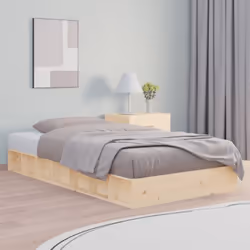 Description générale Profitez d'une bonne nuit de sommeil dans ce cadre de lit en bois ! Il sera un supplément pratique et dé ...