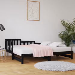 VidaXL 820740 canapé lit sofa Noir