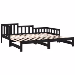 VidaXL 820740 canapé lit sofa Noir - Vue supplémentaire 5