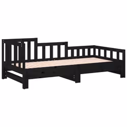 VidaXL 820740 canapé lit sofa Noir - Vue supplémentaire 6