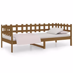VidaXL 820759, lit sofa, Marron, Bois de pin, 2035 mm, 960 mm, 685 mm
