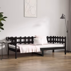 VidaXL 820760 canapé lit sofa Noir