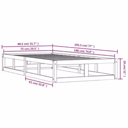 VidaXL 820825 sommier - Vue supplémentaire 8