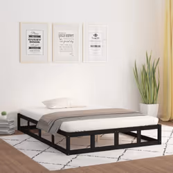 VidaXL 820845, Noir, 1455 mm, 195,5 cm, 280 mm, 1400 x 1900 mm, 1 pièce(s)