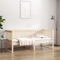 Vidaxl - Lit de jour 90x190 cm Bois de pin massif
