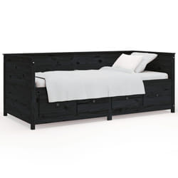 VidaXL 820900 canapé lit sofa Noir