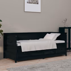 VidaXL 820900 canapé lit sofa Noir