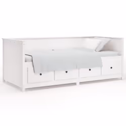 VidaXL 820912, lit sofa, Blanc, Bois de pin, 1975 mm, 970 mm, 800 mm