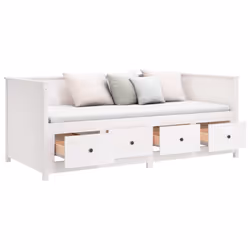 VidaXL 820912 canapé lit sofa Blanc - Vue supplémentaire 7