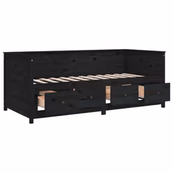 VidaXL 820915 canapé lit sofa Noir - Vue supplémentaire 6