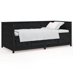 VidaXL 820920 canapé lit sofa Noir