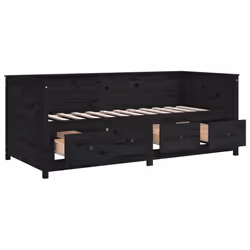 VidaXL 820920 canapé lit sofa Noir - Vue supplémentaire 6