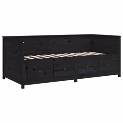 VidaXL 820920 canapé lit sofa Noir - Vue supplémentaire 7