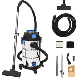 Vidaxl - Aspirateur sec et humide 1200 w 30 l Argenté