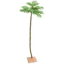 Vidaxl - Palmier à led 192 led Blanc chaud 300 cm