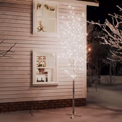 Apportez la beauté de la nature dans votre maison avec ce bouleau blanc à LED polyvalent. Sapin à LED : ce sapin de Noël est  ...