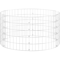 Vidaxl - Composteur de jardin Ø100x50 cm Acier galvanisé