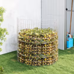 Ce composteur de jardin sera sûrement une option idéale pour collecter vos déchets de jardin. Matériau résistant aux intempér ...