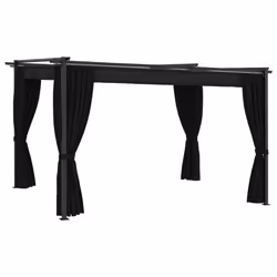 vidaXL Belvédère 4x3 m Anthracite - TU