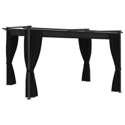 vidaXL Belvédère 4x3 m Anthracite - TU