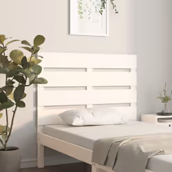 VidaXL 821333 tête de lit et pied de lit Blanc