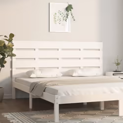 VidaXL 821338, Blanc, Bois de pin, 1200 mm, 80 cm, 30 mm