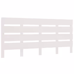 VidaXL 821348, Blanc, Bois de pin, 1500 mm, 80 cm, 30 mm