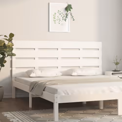 VidaXL 821353 tête de lit et pied de lit Blanc
