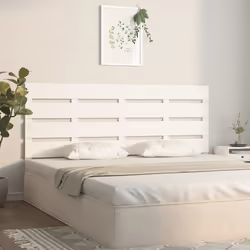 VidaXL 821353 tête de lit et pied de lit Blanc