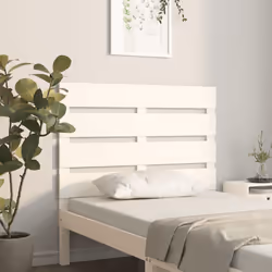 VidaXL 821368 tête de lit et pied de lit Blanc