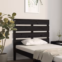 VidaXL 821371, Noir, Bois de pin, 750 mm, 80 cm, 30 mm