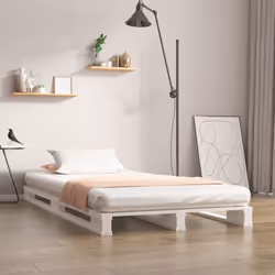Ajoutez une touche moderne à votre chambre à coucher avec ce lit palette en bois classique ! Il apportera une touche pratique ...