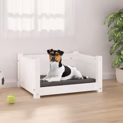 Ce lit super cool pour chien offrira à vos amis à fourrure un endroit confortable où se blottir. Bois de pin massif : le bois ...