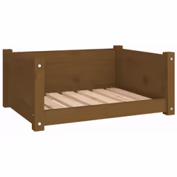 Ce lit super cool pour chien offrira à vos amis à fourrure un endroit confortable où se blottir. Bois de pin massif : le bois ...