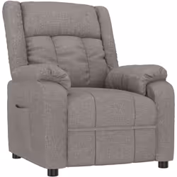 Asseyez-vous et détendez-vous dans ce fauteuil inclinable très confortable ! Fonction d'inclinaison manuelle : le fauteuil in ...