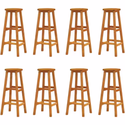 Dotés d'un design rustique, ces tabourets de bar en bois sont idéaux pour converser avec votre ami ou simplement profiter du  ...