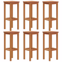 Dotés d'un design rustique, ces tabourets de bar en bois sont idéaux pour converser avec votre ami ou simplement profiter du  ...