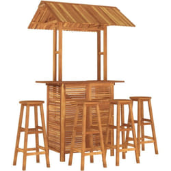 Vidaxl - Ensemble de bar de jardin 5 pcs Bois d'acacia solide