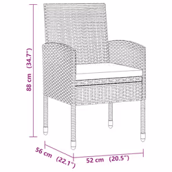 VidaXL 3120088 ensemble de meubles de jardin - Vue supplémentaire 8