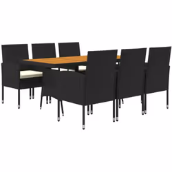 Ce mobilier à dîner d'extérieur, au design élégant, est un excellent choix pour vos repas ou vos moments de détente sur votre ...