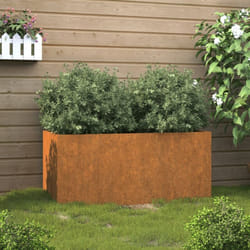 Vidaxl - Jardinière 62x40x39 cm acier corten